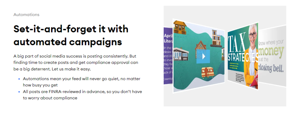 social media automation examples