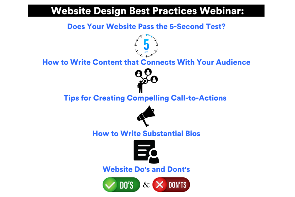 webinar for website design best practices