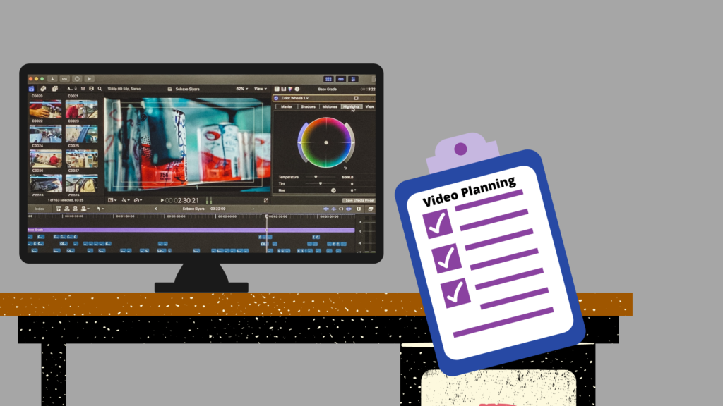 Planning of Video Using App
