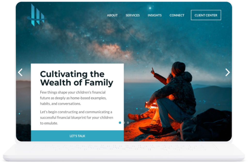 Good Better Best Financial Advisor Website