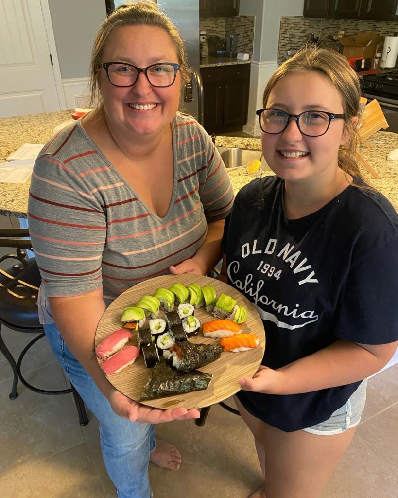 Shannon and her daughter