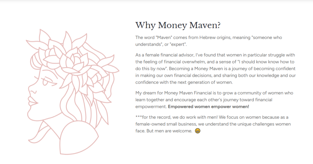 Money Maven Niche Example