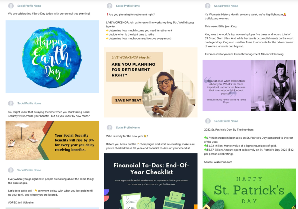 FMG Content library timely topics