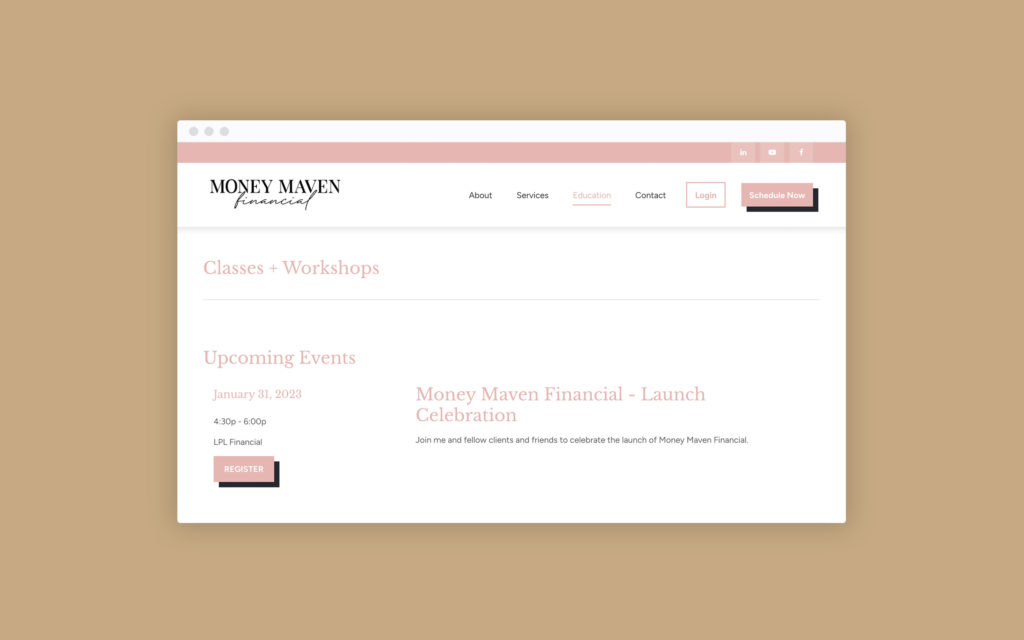 Money Maven Financial Events