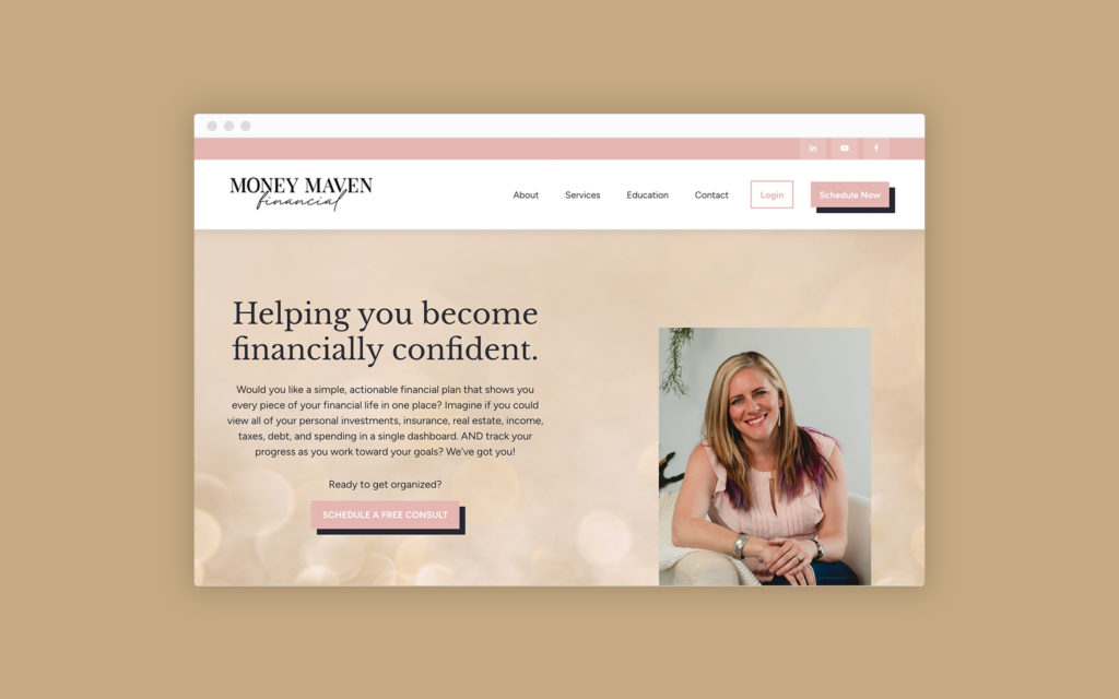 Money Maven Financial Front PageUs Founder